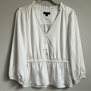 J Crew Satin Blouse